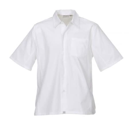 CHEF WORKS White Cook Shirt (S) CSCV-WHT-S